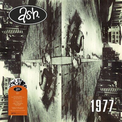 Ash - 1977 (BMG) White/Black Splatter Vinyl 12" Album
