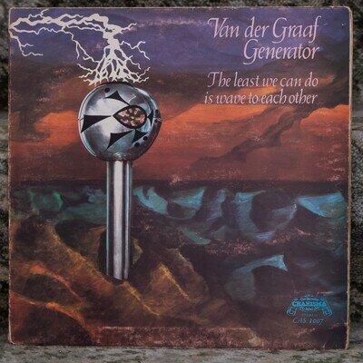 Van Der Graaf Generator - The least we can do 1970 Charisma Pink Scrolls VG-/F