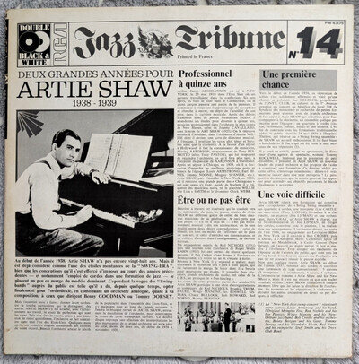 ARTIE SHAW DEUX GRANDES ANNEES POUR Vinyl 2x LP 12" Record DOUBLE Album PM43175