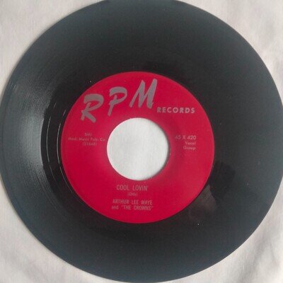 Arthur Lee Maye And The Crowns – Please Say You Love Me / Cool Lovin' 7" Repro