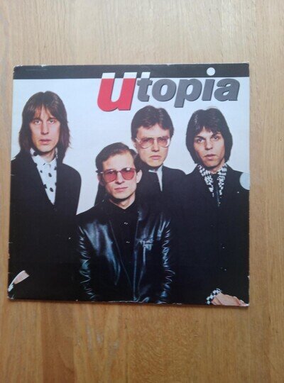 UTOPIA - Self Titled Vinyl LP 1982 - Mainstream Rock EX