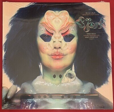 SEALED Björk – Utopia - Peach Coloured LP Vinyl Rough Trade Limited To 5000