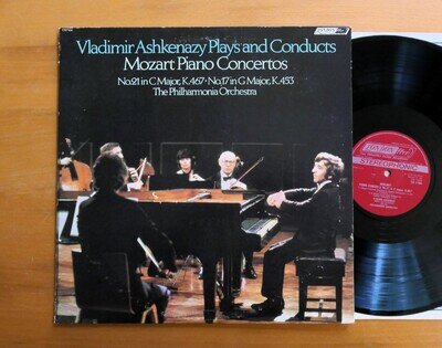 CS 7104 Mozart Piano Concertos 17 & 21 Vladimir Ashkenazy London Stereo NM