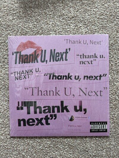 Ariana Grande Thank U Next 7” Single Very Rare EX Condition