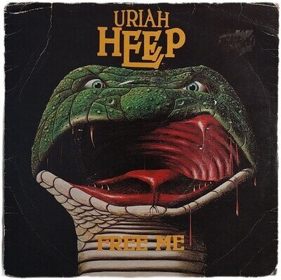 Uriah Heep Free Me 7" Single (1977) Bronze BRO 47