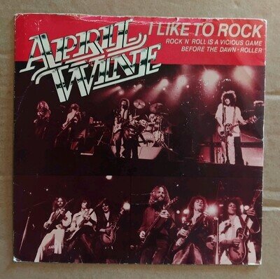 April Wine - I Like To Rock EP. 4 Track 7"Single 1979. EX/VG