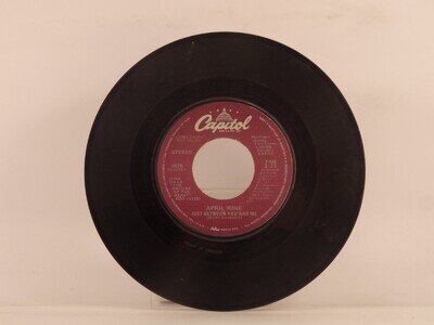 APRIL WINE JUST BETWEEN YOU & ME (plain sleeve) (137) 7" CAPITOL