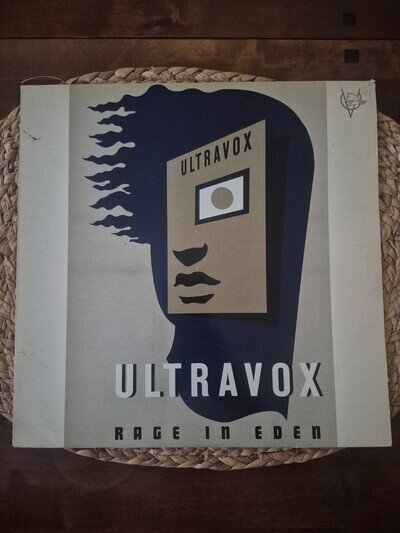 Ultravox Rage In Eden Vinyl Lp Chrysalis UK First Press