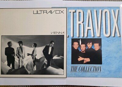 Vg+/Vg+ Ultravox Bundle Of 2 Vinyl Albums - Vienna & The Collection
