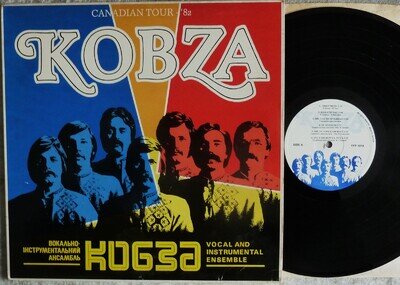 RARE~EXCELLENT~KOBZA~CANADIAN TOUR 82~1982 YEVSHAN CANADA LP~(UKRAINE) FOLK ROCK