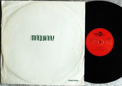 RARE~EXCELLENT~MAQUINA!~I CAN'T QUIT YOU BABE~1982 APOLO SPAIN LTD.12"~PROG ROCK