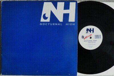 RARE~EXCELLENT~NOCTURNAL HIGH~ROUND & ROUND~1995 UK TRANCE AMBIENT 12"~SUPERB