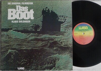 RARE N' MINT~DAS BOOT~KLAUS DOLDINGER~1981 WEA GERMANY OST LP~ELECTRONIC