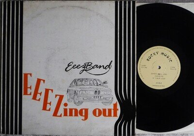 MEGA RARE~EEEZ BAND~EEEZING OUT~1988 ROCKY MUSIC UK 6 TRACK LP~REGGAE DANCEHALL