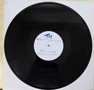 Rare! 12 Inch Vinyl. Aphex Twin, Analog Bubblebath Vol.2 Stamped White Label.