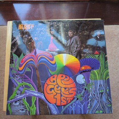 Bee Gees 1st Vinyl LP Record 1967 Polydor Mono 1st press A2/B4. Exc vinyl!