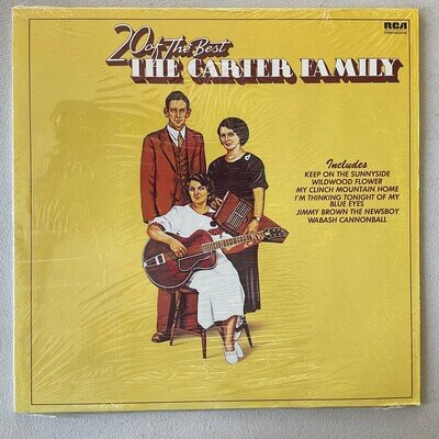 The Carter Family - 20 Of The Best - 12 inch vinyl LP record