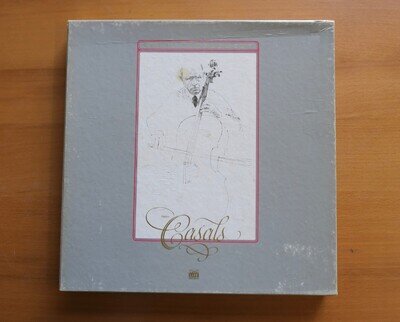 Great Performers Pablo Casals 3LP Box Set Time Life STL-P07 + booklet