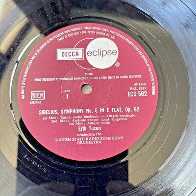 40 DECCA ECS Eclipse (From DECCA LXT) Classical Vinyl LPs JobLot