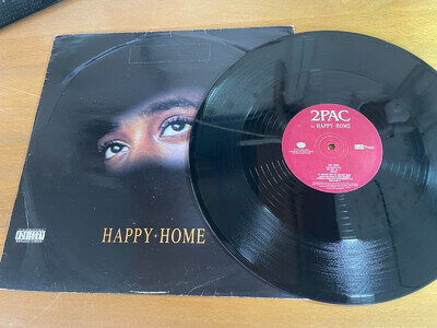 2Pac - Happy+Home (12" Single) Picture Sleeve