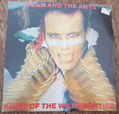 ADAM AND THE ANTS " KINGS OF THE WILD FRONTIER" 12" VINYL RECORD 1981