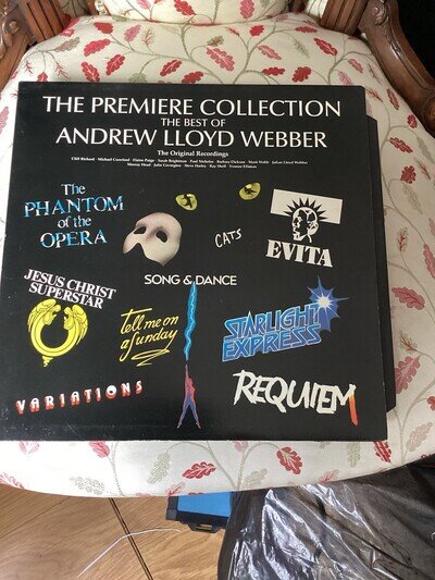 Andrew Lloyd Webber the Premier Collection Vinyl Record