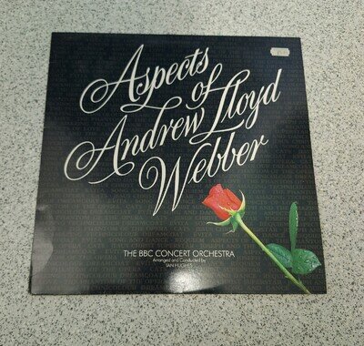 Vinyl LP Record Aspects Of Andrew Lloyd Webber By The BBC Concert Orchestra 1989