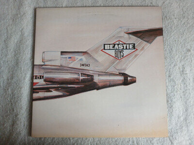 BEASTIE BOYS "LICENSED TO ILL" VINYL LP RECORDS