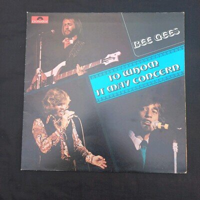 BEE GEES- TO WHOM IT MAY CONCERN- VINYL LP UK POP UP GATEFOLD COVER EX VINYL