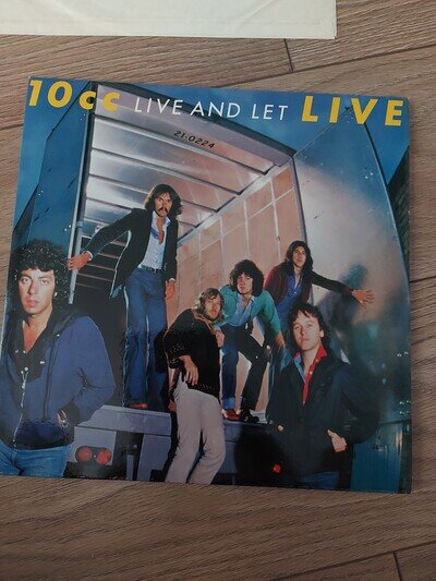 10cc - Live And Let Live 2 X VINYL LP VG+/VG+ COND 1977