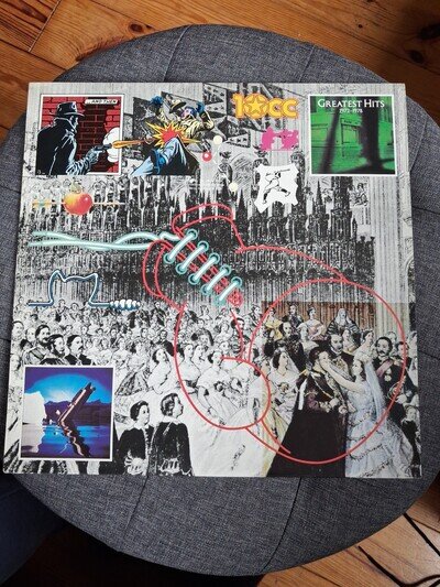 10CC 1979 "Greatest Hits 1972-1978" Vinyl LP