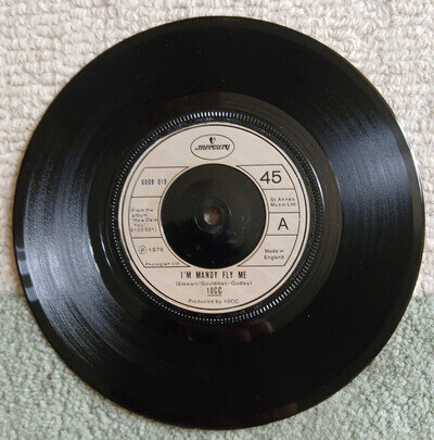10CC: I'm Mandy Fly With Me 45rpm Stax 6008 019