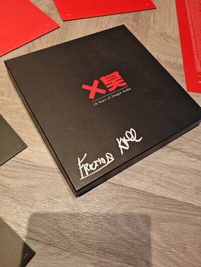 10 Years Of Shogun Audio Vinyl. Signed By Friction And K-tee