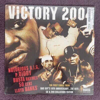 Victory 2004 Vinyl 12" - Notorious BIG, P Diddy, 50 Cent, Busta Rhymes
