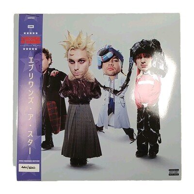 Everyone’s A Star! 5 Seconds of Summer Assai Obi Edition Blue Vinyl Signed #441