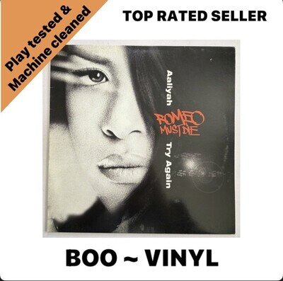 Aaliyah Try Again (Romeo Must Die OST) Vinyl Single 12” Virgin EX / EX