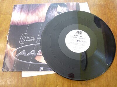 aaliyah one in a million vinyl single 12" record READ DESCRIPTION