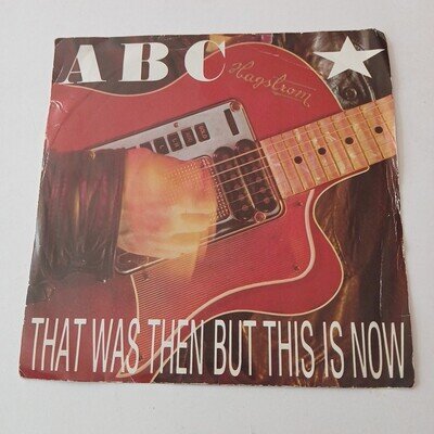 ABC 'This Was Then...' 7" Vinyl Single. Very Good Condition