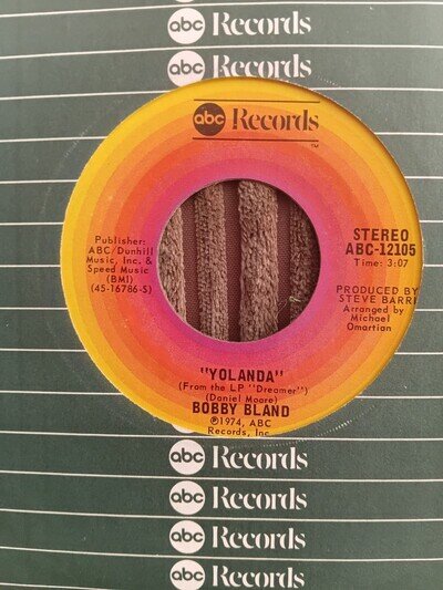BOBBY BLAND YOLANDA US ABC 7"