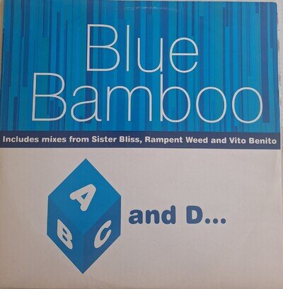 Blue Bamboo - ABC And D Vinyl, 12", 33 ⅓ RPM, JAPE6 1994 House VG