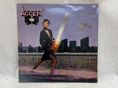 ACCEPT: Accept Self Titled VINYL (1979) Heavy Metal CG H08