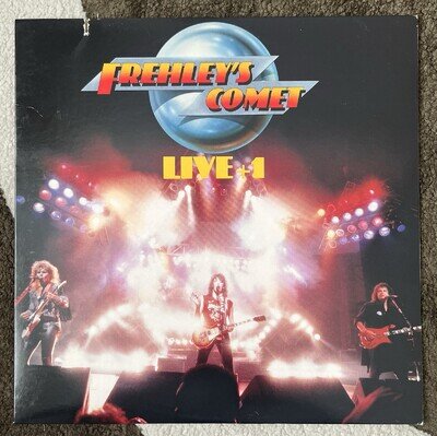 Ace Frehley Frehley’s Comet Live + 1 Rare Original 1988 🇺🇸 Vinyl - Nr Mint
