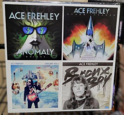 (KISS) Ace Frehley – Spaceman Silver Vinyl 2018 LP, 180gram - eOne - Rock
