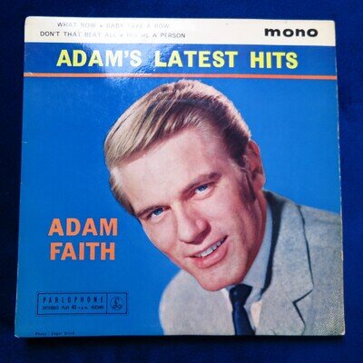 Adam Faith Adam's Latest Hits EP