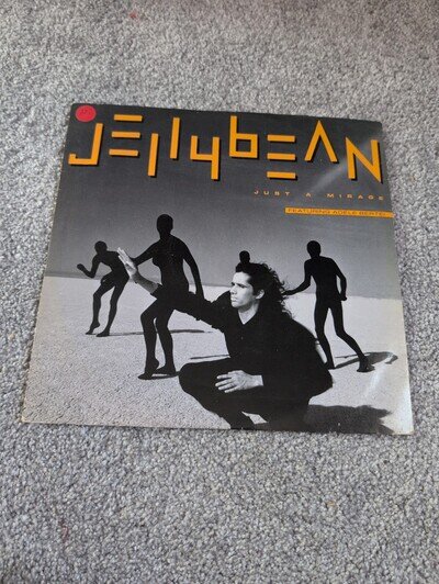 JELLYBEAN Features ADELE BERTE - Just A Mirage - 1988 UK 3-track 12" Single