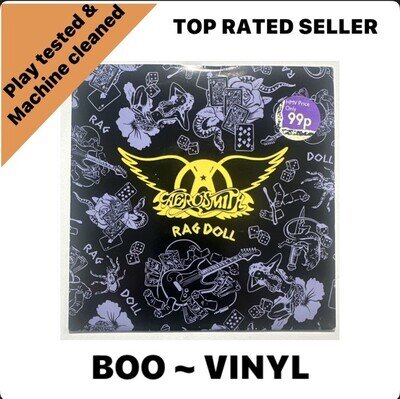 Aerosmith - Rag Doll - 7" Vinyl Record - EX / EX