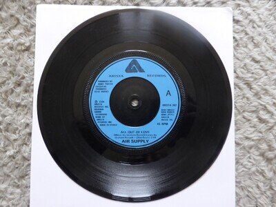 AIR SUPPLY - ALL OUT OF LOVE, 1980 EX