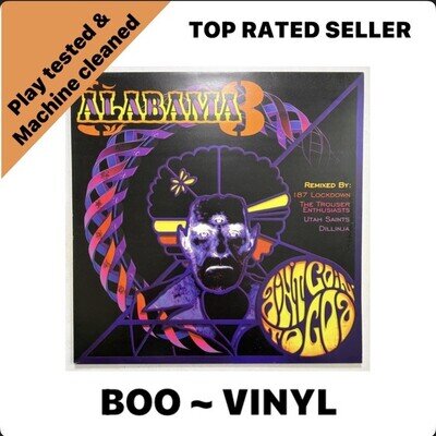 Alabama 3 - Ain't Goin' To Goa, 12", (Vinyl) Drum N Bass / Trance EX / EX