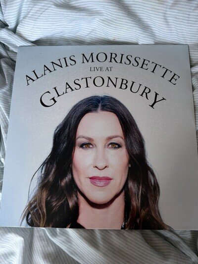 Alanis Morissette Live At Glastonbury 2025 NEW Unplayed Coloured Vinyl Album