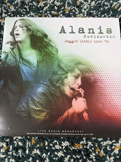 Alanis Morissette Jagged Little Live 96’ Vinyl Record